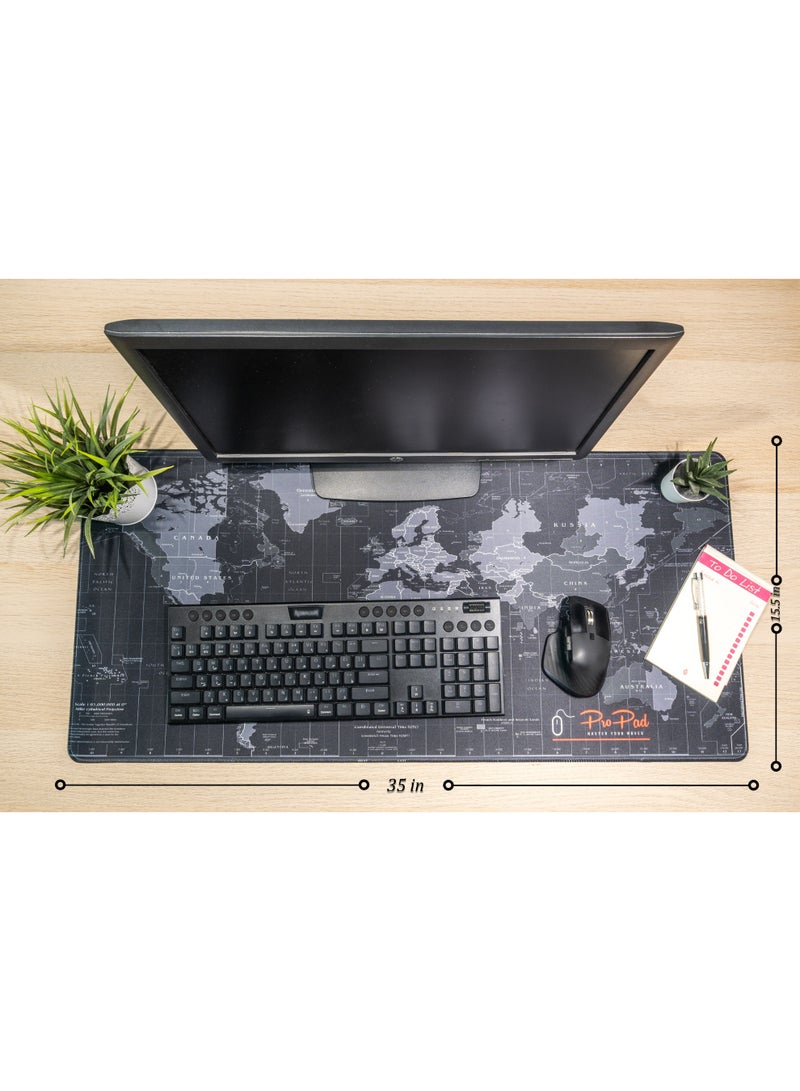 ProPad Mousepad World Map Design - ProPad 88.5×40cm - Image 3